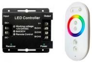 gauss 201013288 Контроллер для светодиодной ленты RGB 288/576 Вт 12-24DC (Белый пульт)