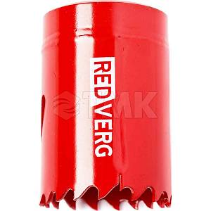 Коронка биметаллическая RedVerg 35 мм(501251) RedVerg (Оснастка к электроинструменту)