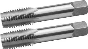 ЗУБР М10 x 1.0 мм, сталь 9ХС, комплект ручных метчиков (4-28006-10-1.0-H2)