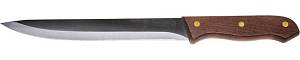 Нож LEGIONER "GERMANICA" нарезочный, тип "Solo" с деревянной ручкой, нерж лезвие 180мм 47841-S_z01